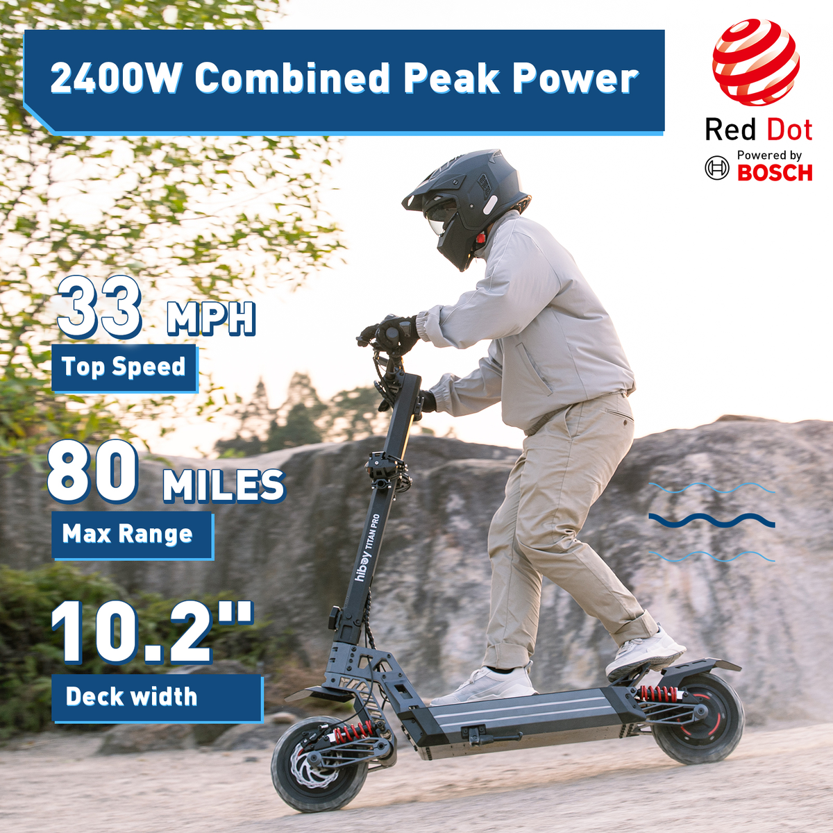 Hiboy TITAN PRO 2026 Electric Scooter - view 2