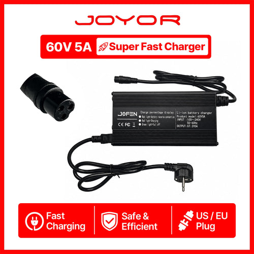 Joyor S10-S-Z 60V 5A Fast Charger
