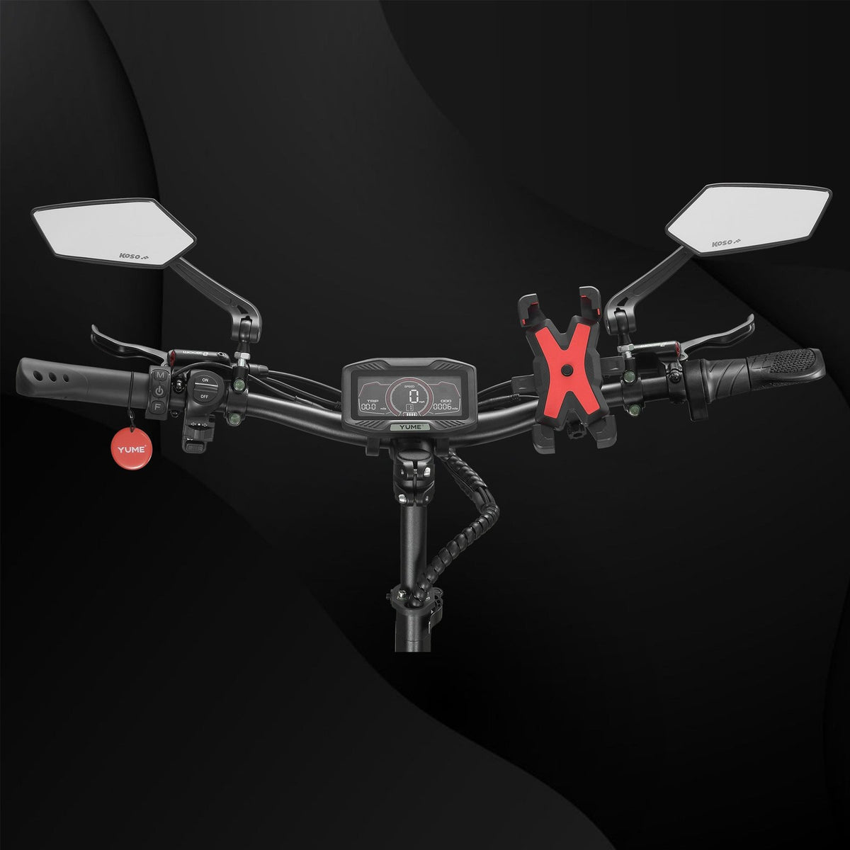 YUME X11+ electric scooter kickstand and deck