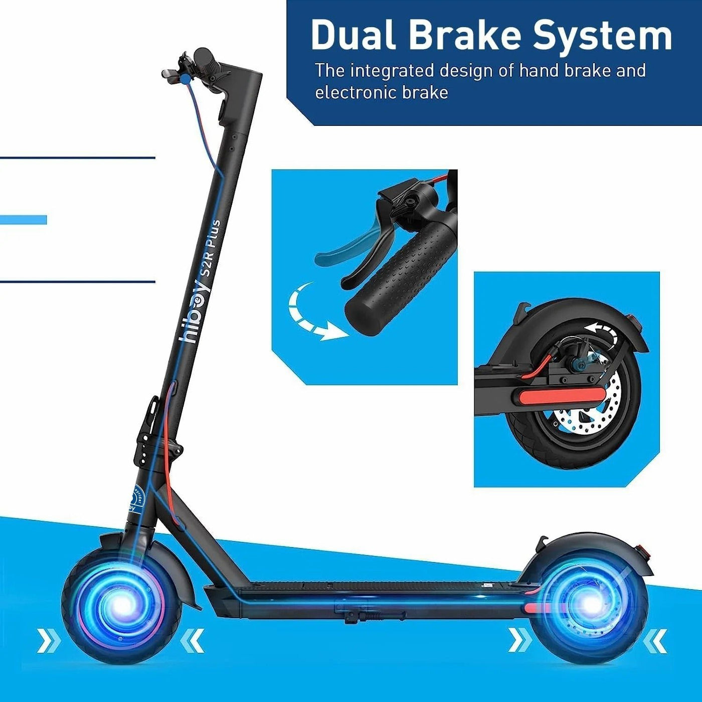 Hiboy S2R Plus Electric Scooter with Removable Battery - view 8