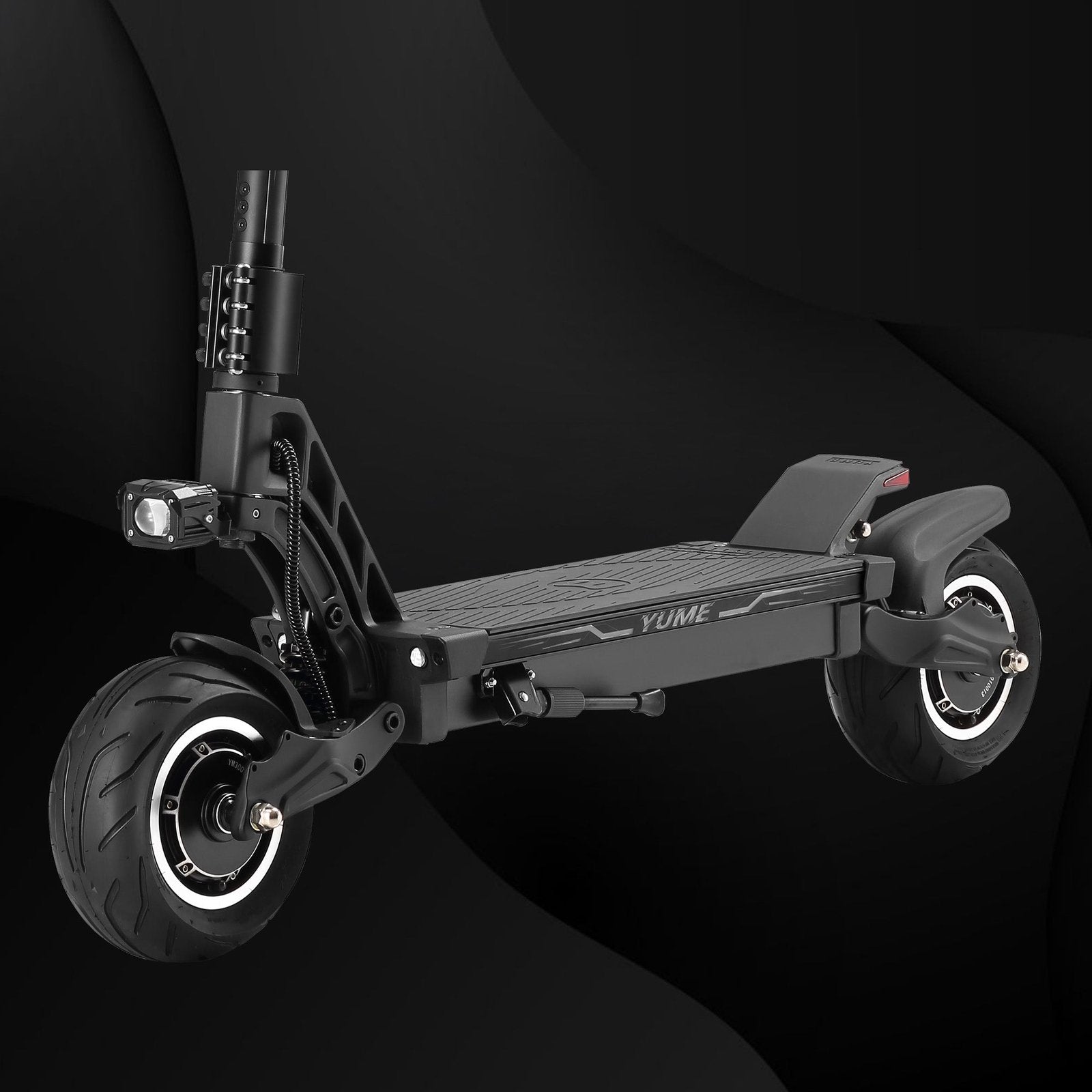 YUME Hawk Pro electric scooter 10 x 4.5 inch wide tire