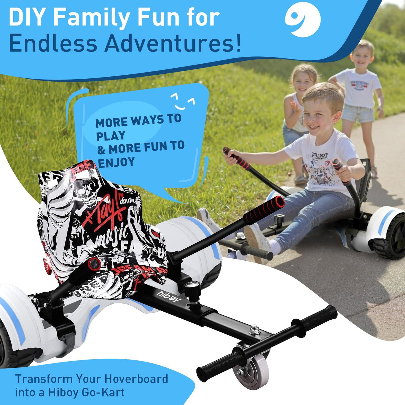 Hiboy HC-01 Hoverboard Seat Attachment for Kids & Adults - view 11