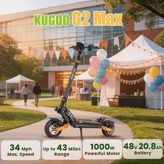 KuKirin G2 Max Electric Scooter – view 2