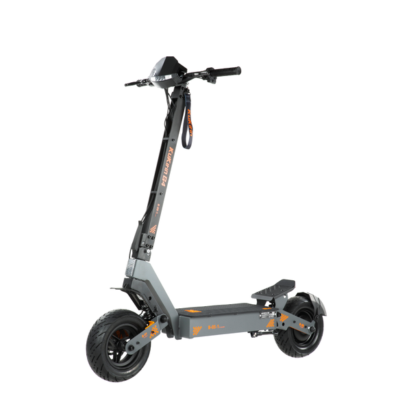 KuKirin G4 electric scooter, studio front three-quarter view