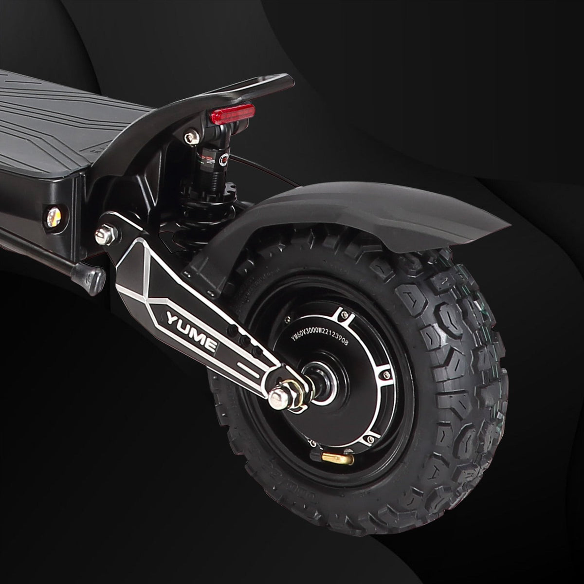 YUME Raptor electric scooter 11-inch tire and hydraulic brake