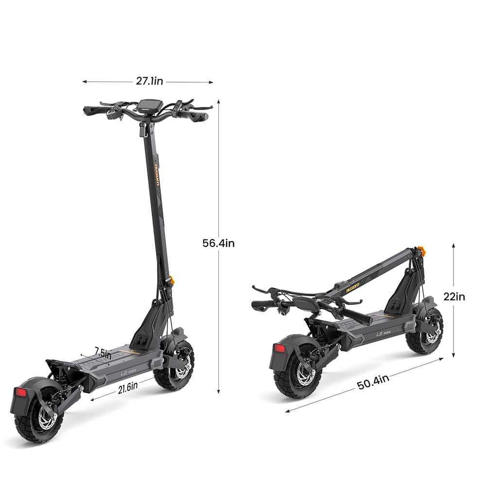 Ausom L2 Max Electric Scooter - view 11