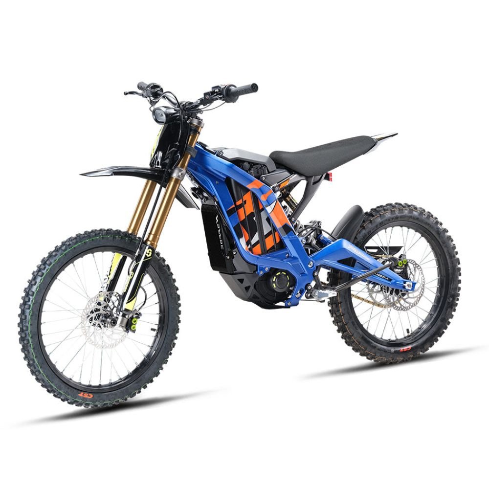 2025 Surron Light Bee X electric dirt bike with 8000W motor and lightweight frame for off-road riding
