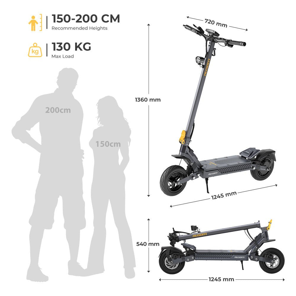 Ausom Gosoul 2 Electric Scooter - view 12
