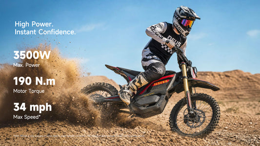 Moto de cross eléctrica NAVEE Storm G