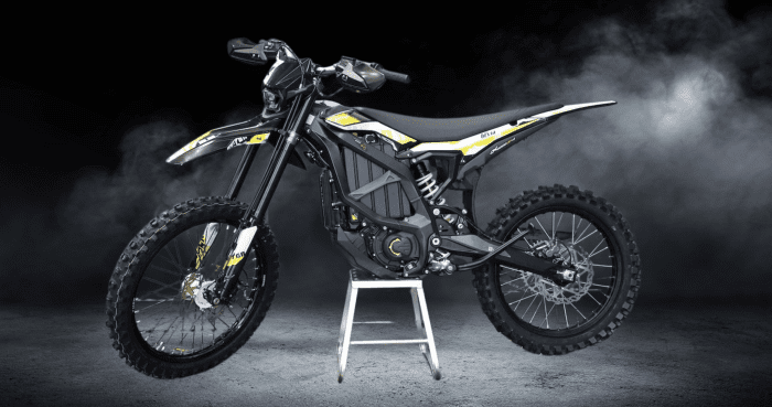 2025 Surron Ultra Bee electric dirt bike with 12.5 kW motor and 87-mile range