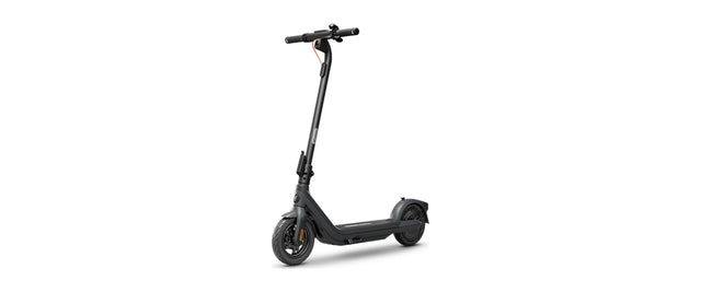 Segway Ninebot E2 Pro electric scooter, studio side view