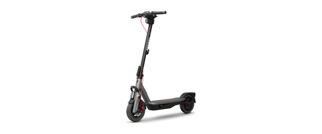 Segway Ninebot F3 electric scooter, studio side view