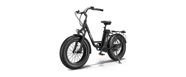 Hiboy EX6 step-through fat-tire e-bike, studio side view