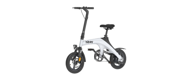 Hiboy C1 folding e-bike, studio side view