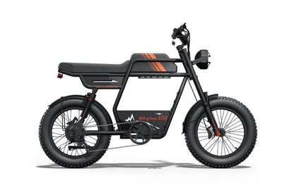 Riding’times GT33 cargo electric bike single battery studio view from the right