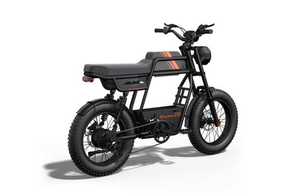 Riding’times GT33 cargo electric bike single battery studio view from the front quarter