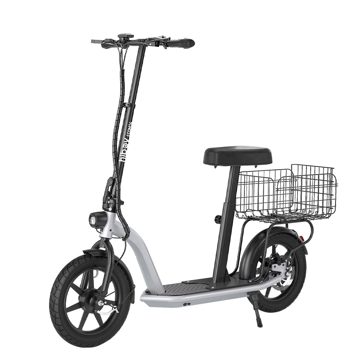 Hiboy ECOM 14 Electric Scooter with Seat and Basket - view 13