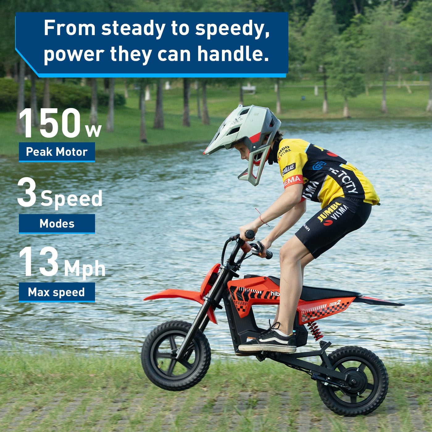 Hiboy DK2 Electric Dirt Bike For Kids Ages 3-7 - view 2