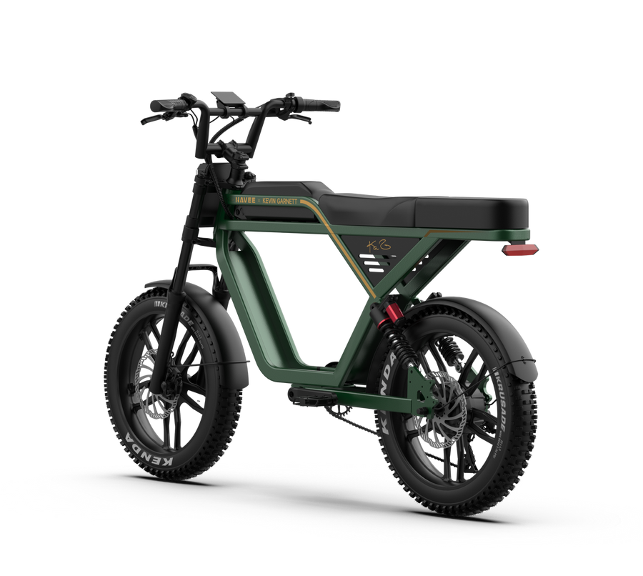 NAVEE KG05 Moped-Style Fat Tire Electric Bike - view 3