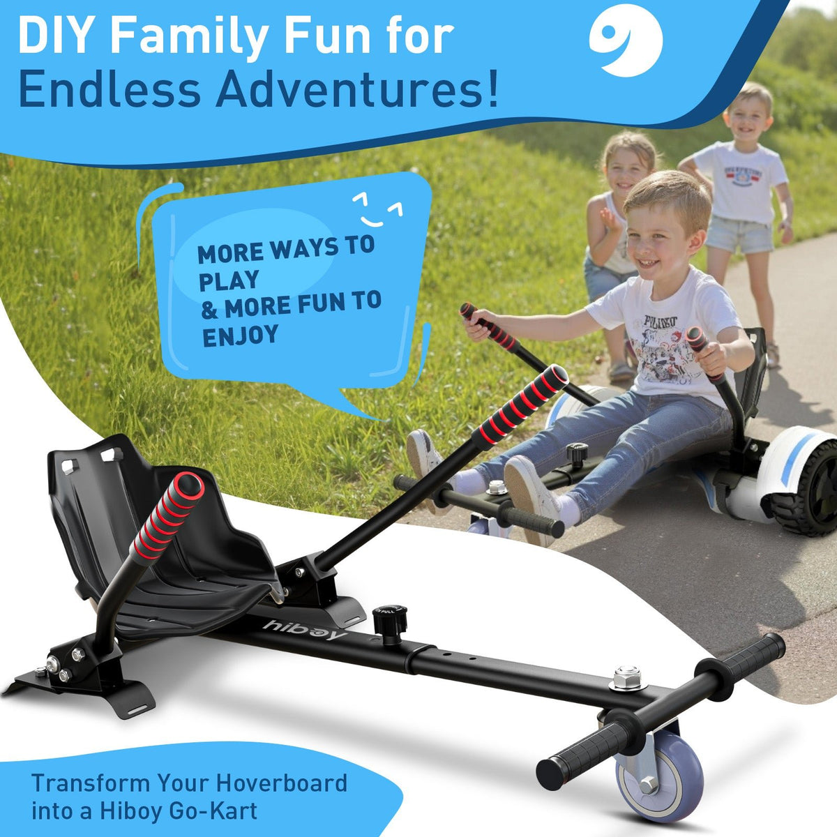 Hiboy HC-01 Hoverboard Seat Attachment for Kids & Adults - view 24