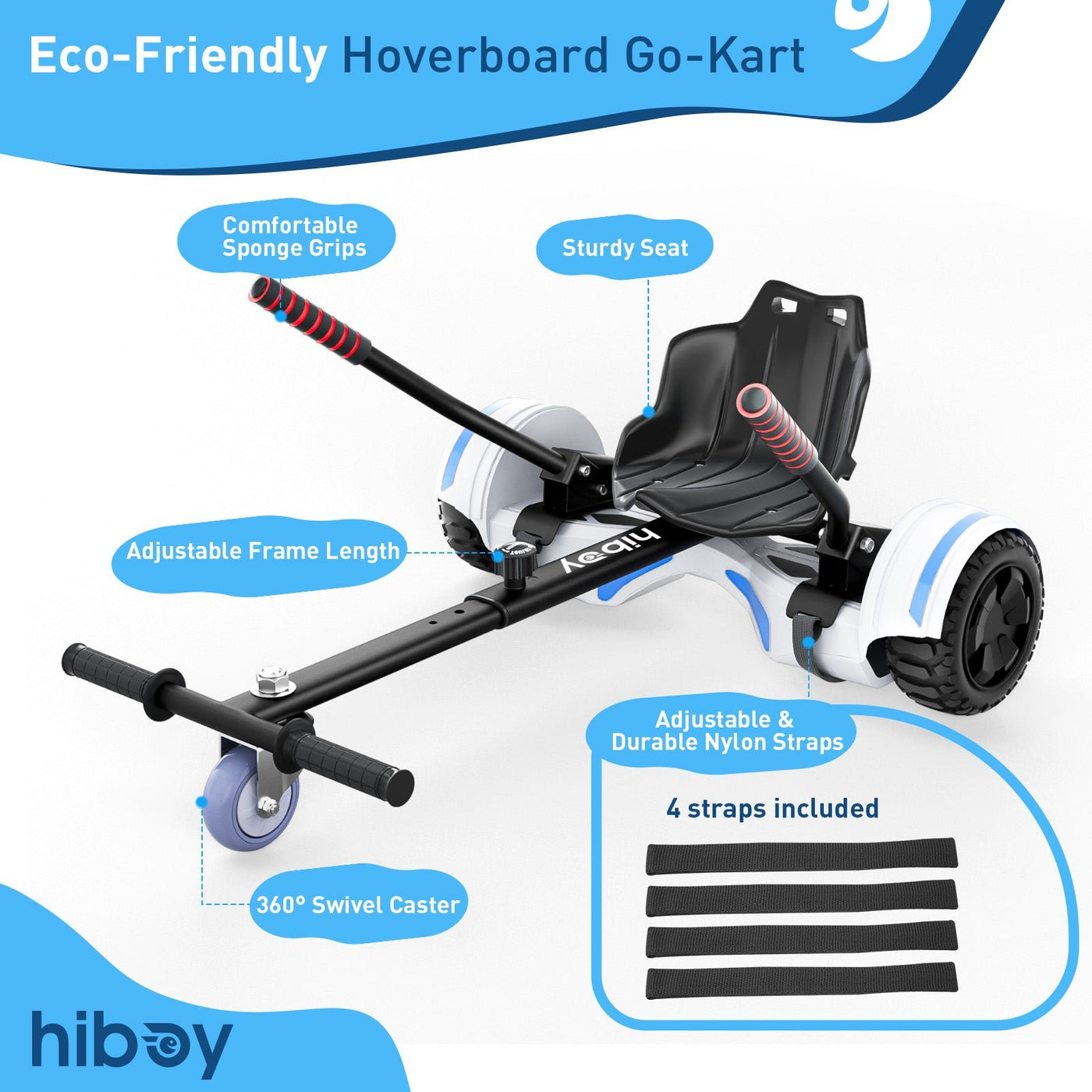 Hiboy HC-01 Hoverboard Seat Attachment for Kids & Adults - view 27