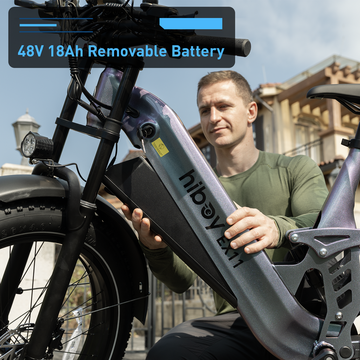 Hiboy EX11 Full Suspension Electric Bike - view 20