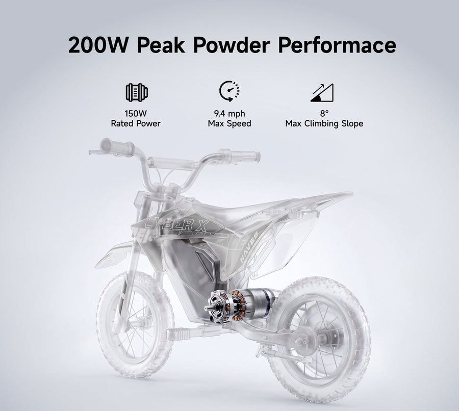 NAVEE Cyber X | Kids Electric Dirt Bike - view 8