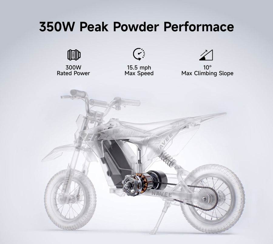 NAVEE Cyber X Pro | High-Speed Kids Dirt Bike - view 8