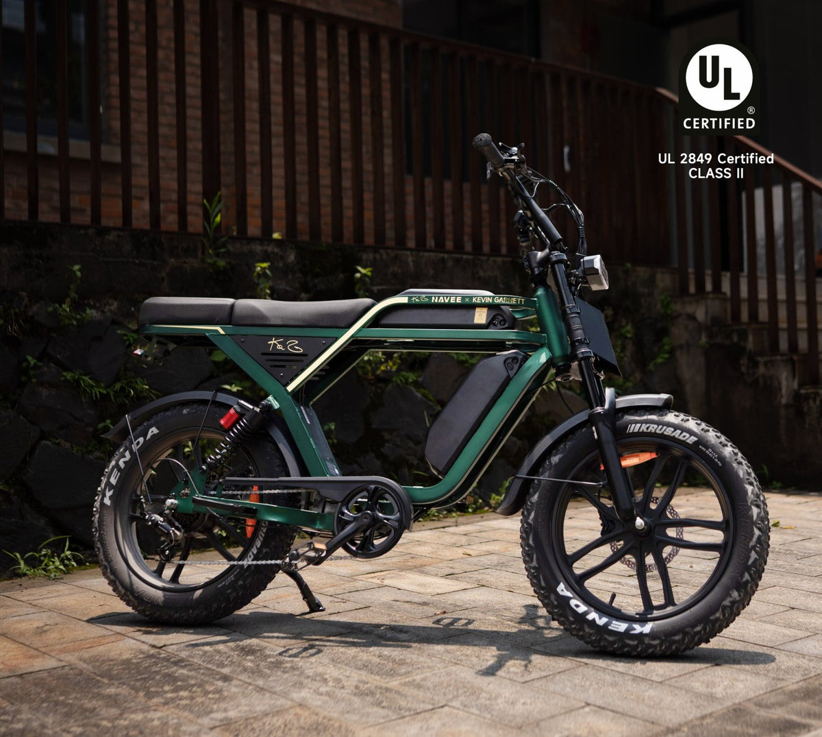 NAVEE KG05 Moped-Style Fat Tire Electric Bike - view 15