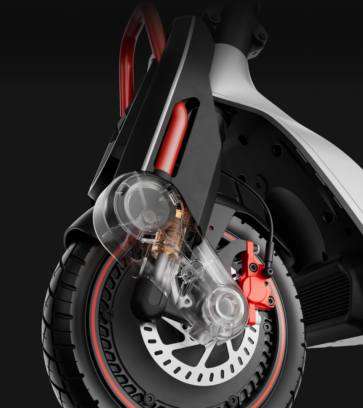 NAVEE UT5 Max | Hydraulic Suspension SuperScooter - view 20