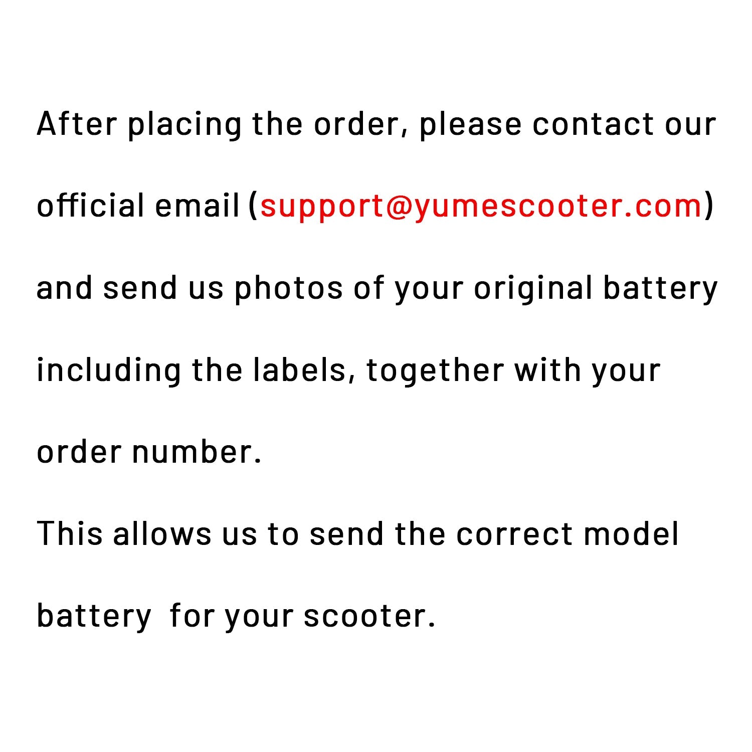 YUME Spare Battery