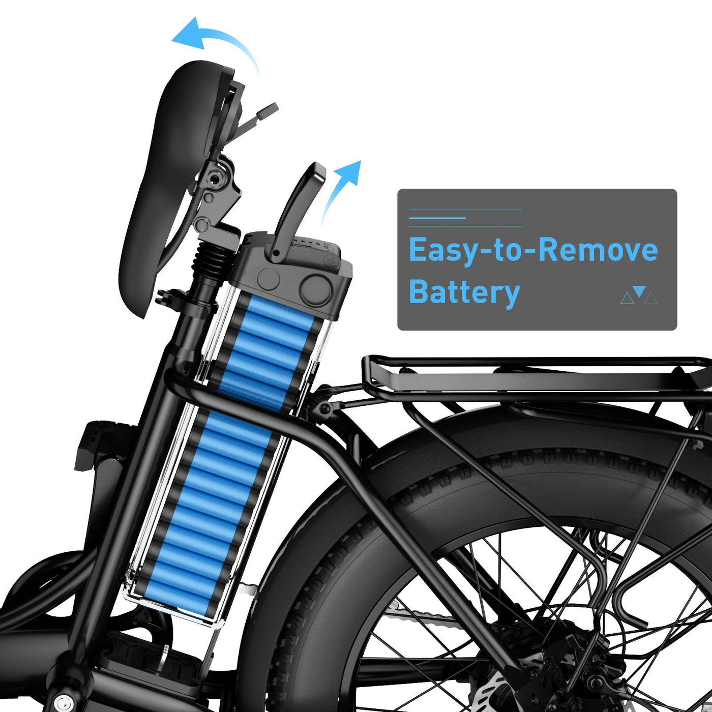 Hiboy EX6F Low-Step Foldable Electric Bike - view 13