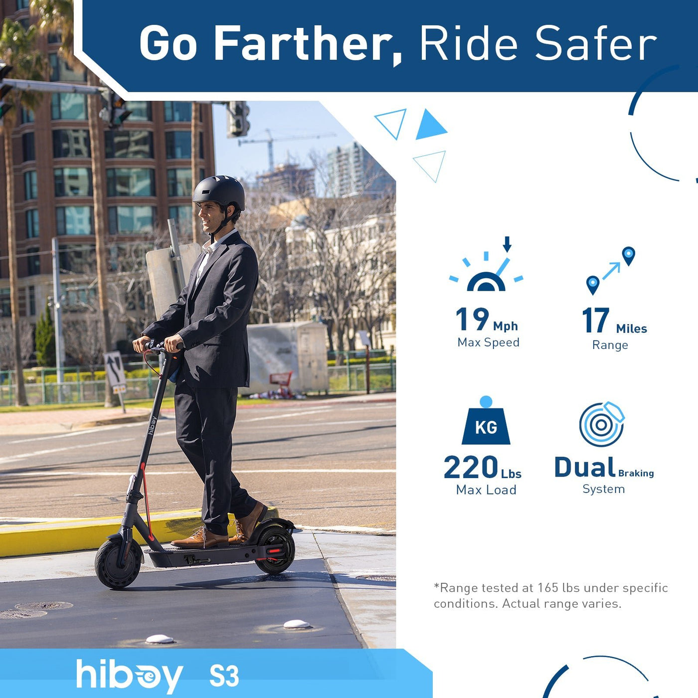 Hiboy S3 Electric Scooter - view 3