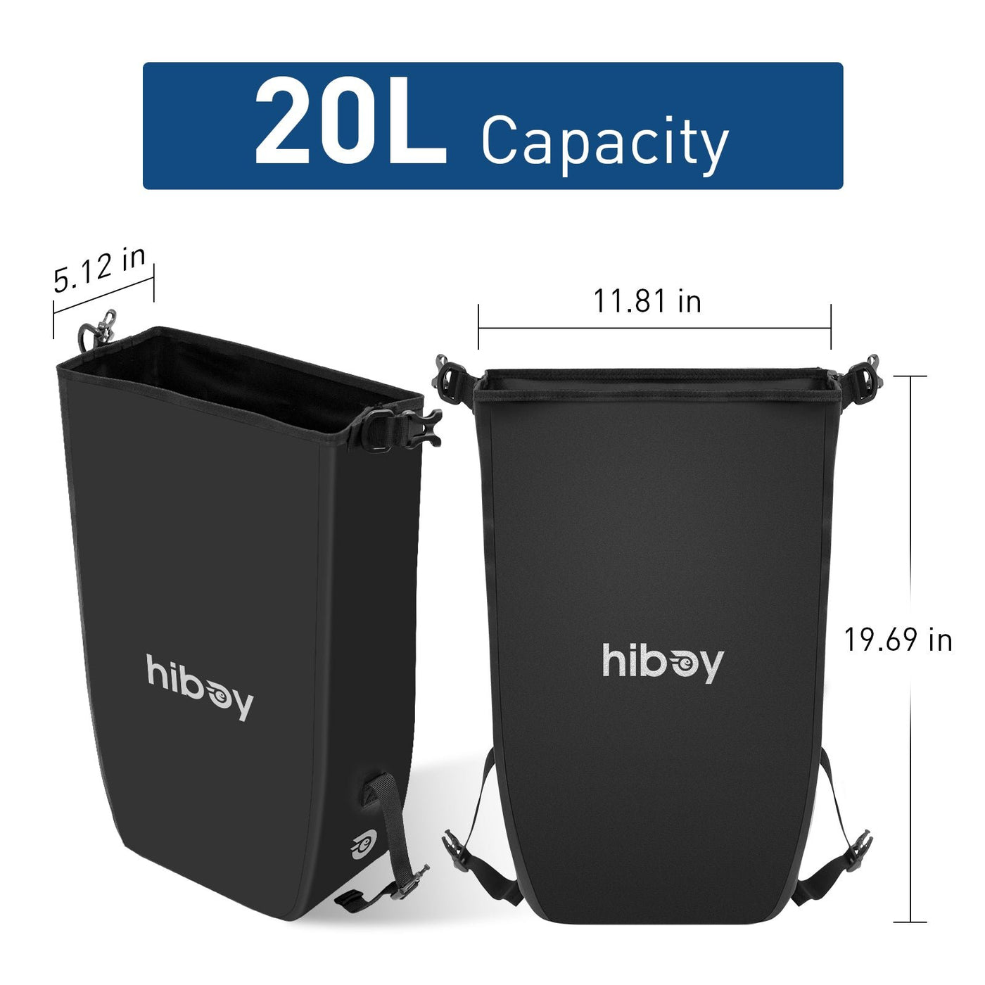 Hiboy Electric Bike Pannier Bag - view 3