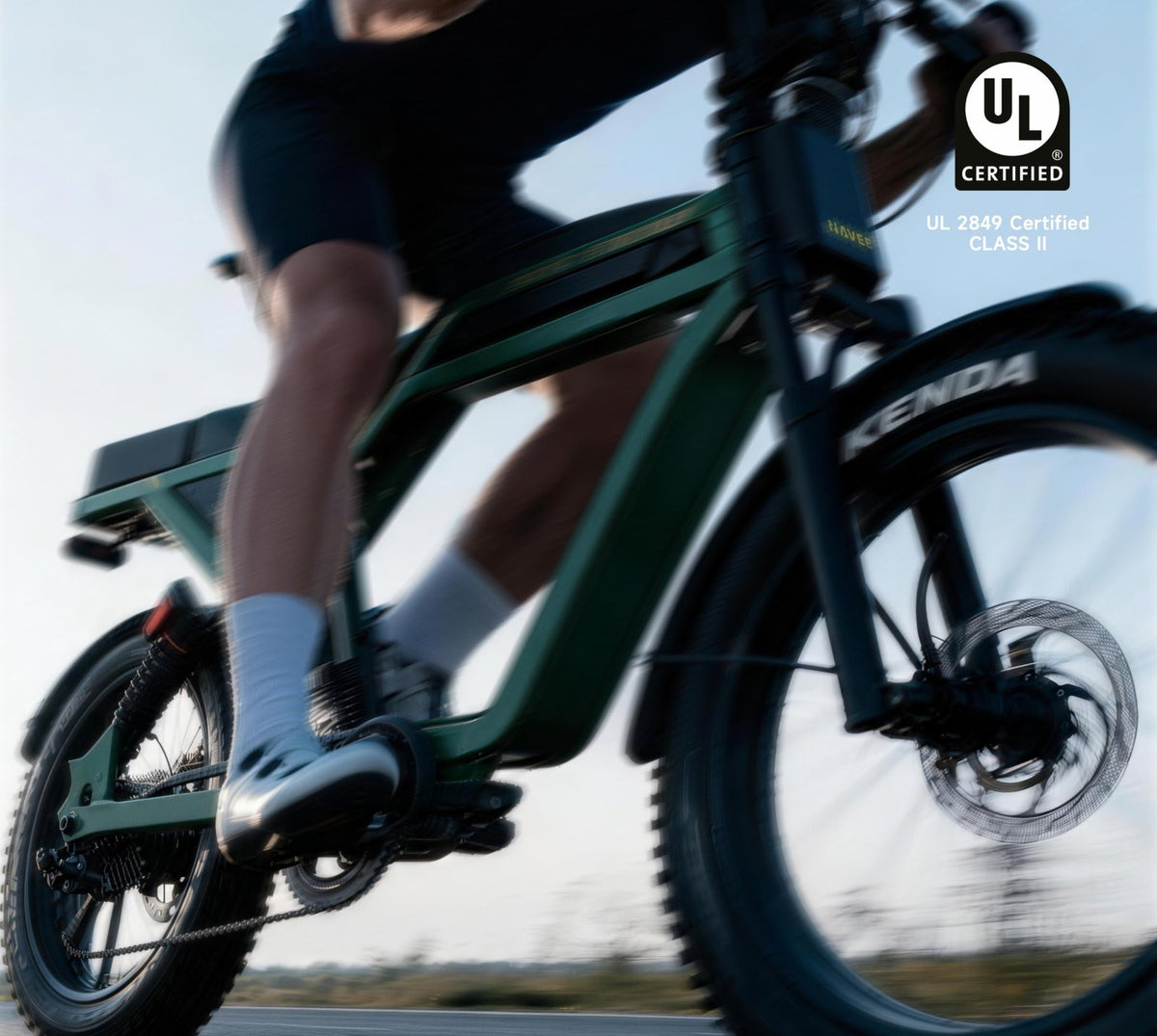NAVEE KG05 Moped-Style Fat Tire Electric Bike - view 6