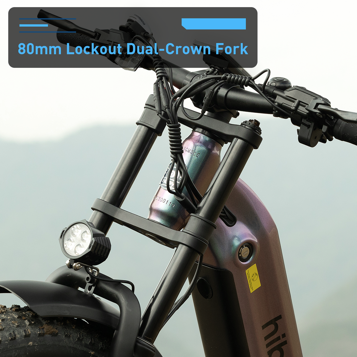 Hiboy EX11 Full Suspension Electric Bike - view 11