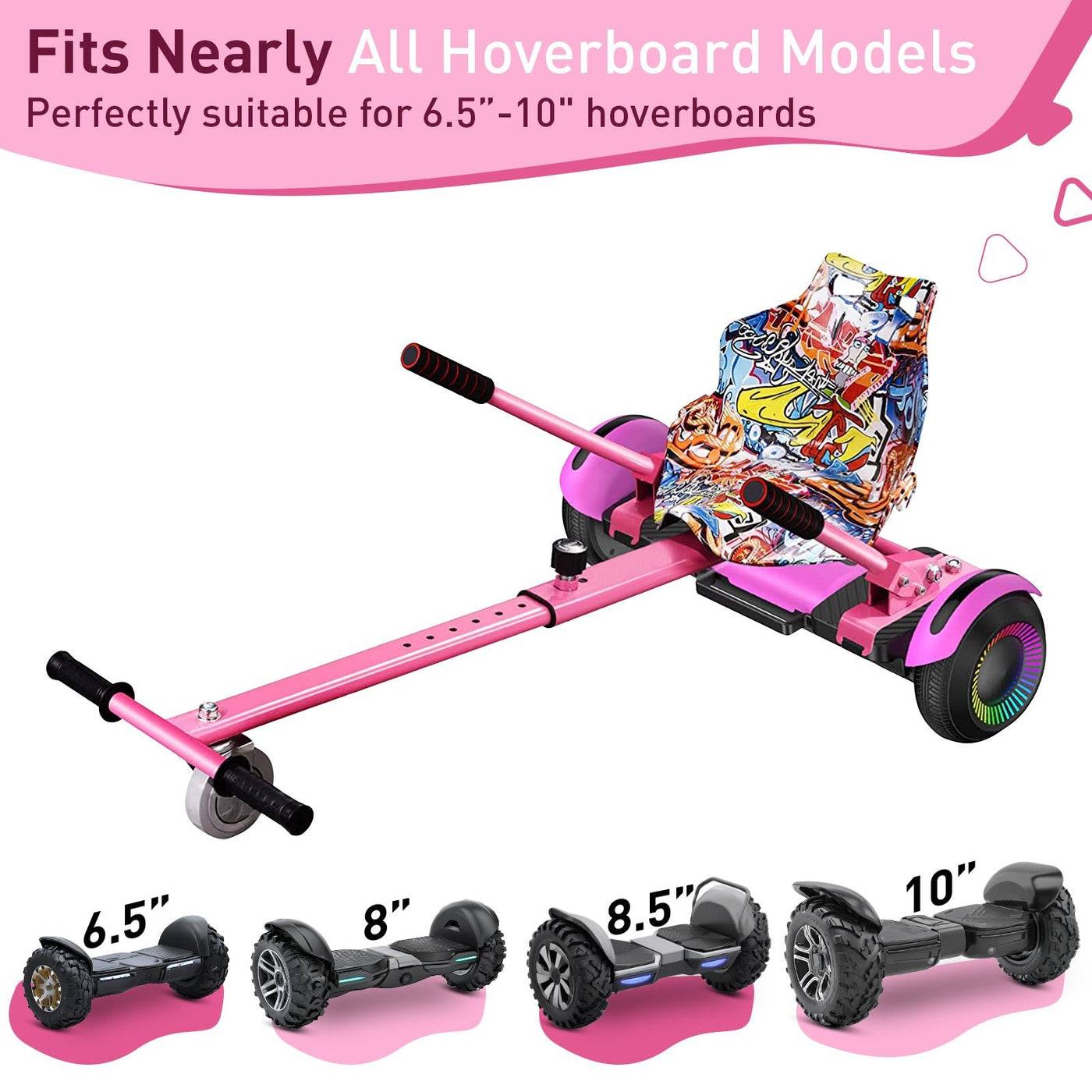 Hiboy HC-01 Hoverboard Seat Attachment for Kids & Adults - view 4