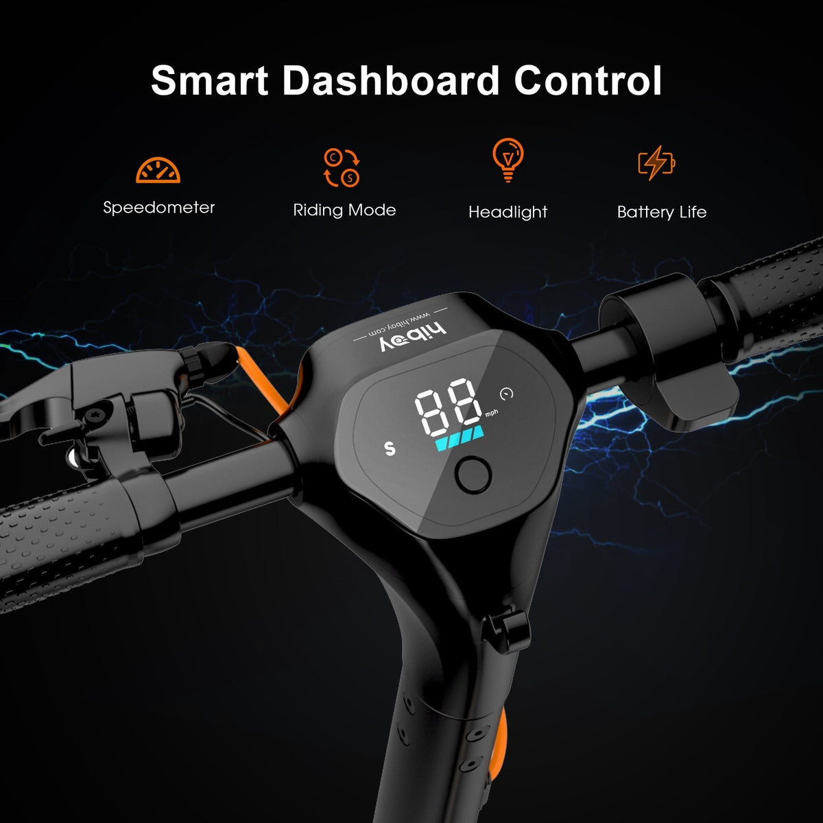 Hiboy S2 MAX Electric Scooter - view 6