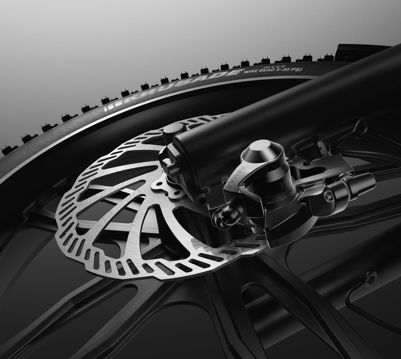NAVEE KG05 Moped-Style Fat Tire Electric Bike - view 10