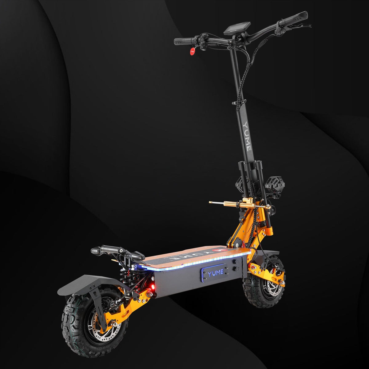 YUME X11+ electric scooter LCD display close-up