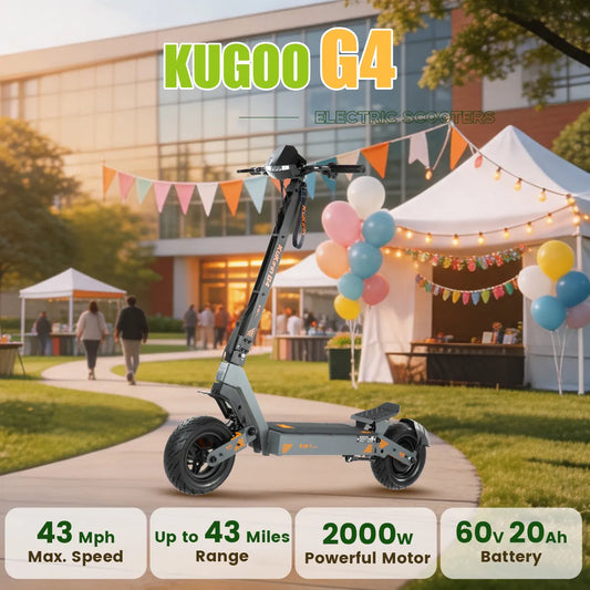 KUKIRIN G4 Electric Scooter | 1200WH Power | 2000W Motor