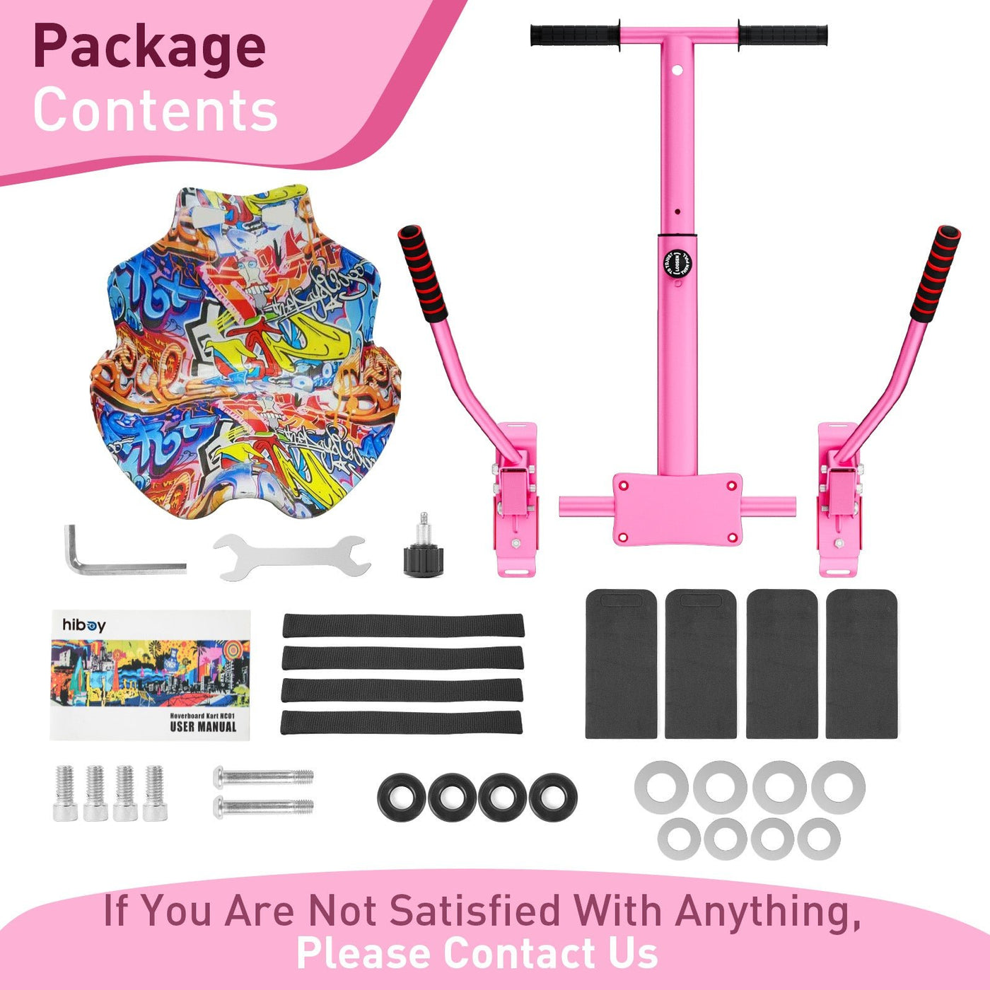 Hiboy HC-01 Hoverboard Seat Attachment for Kids & Adults - view 8