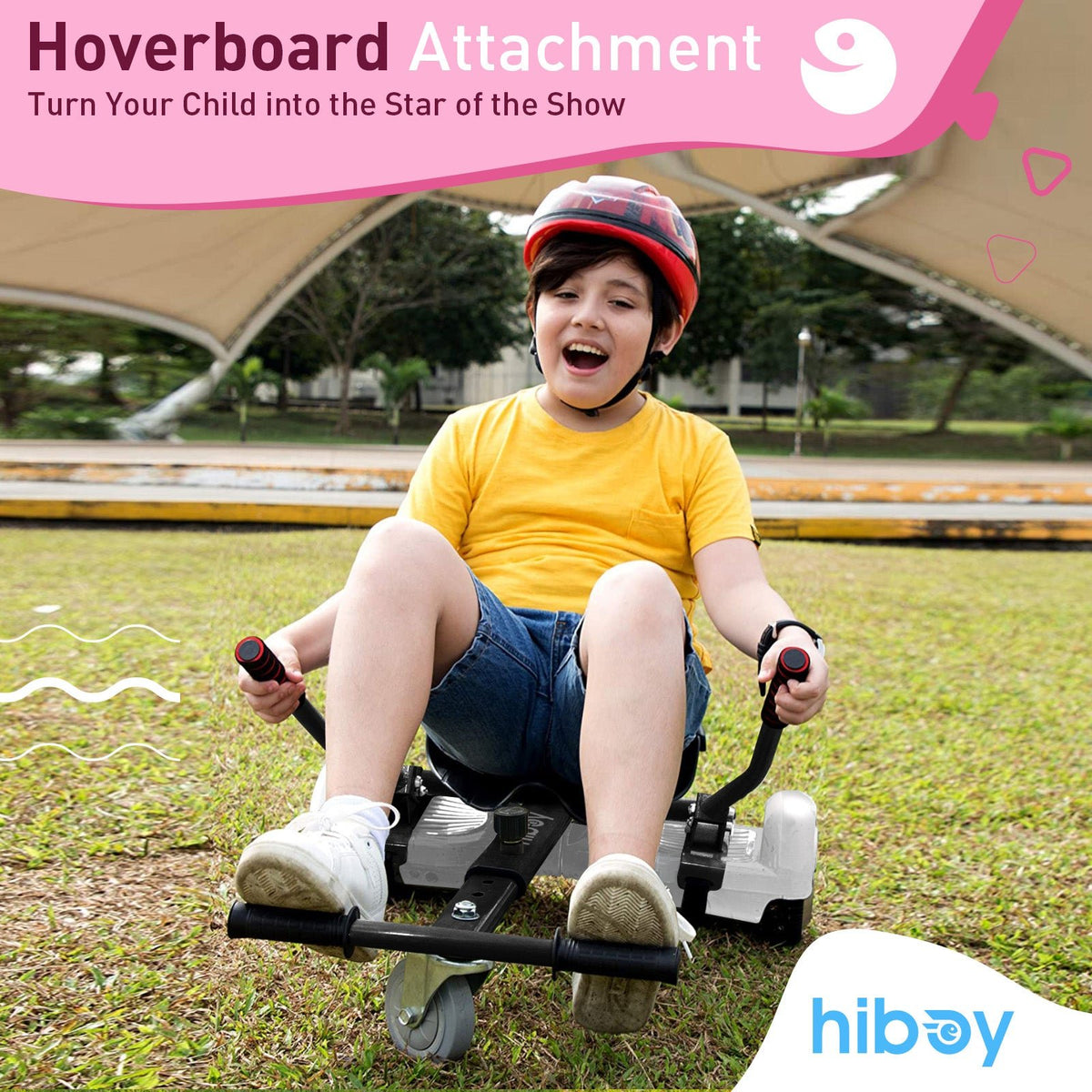 Hiboy HC-01 Hoverboard Seat Attachment for Kids & Adults - view 2