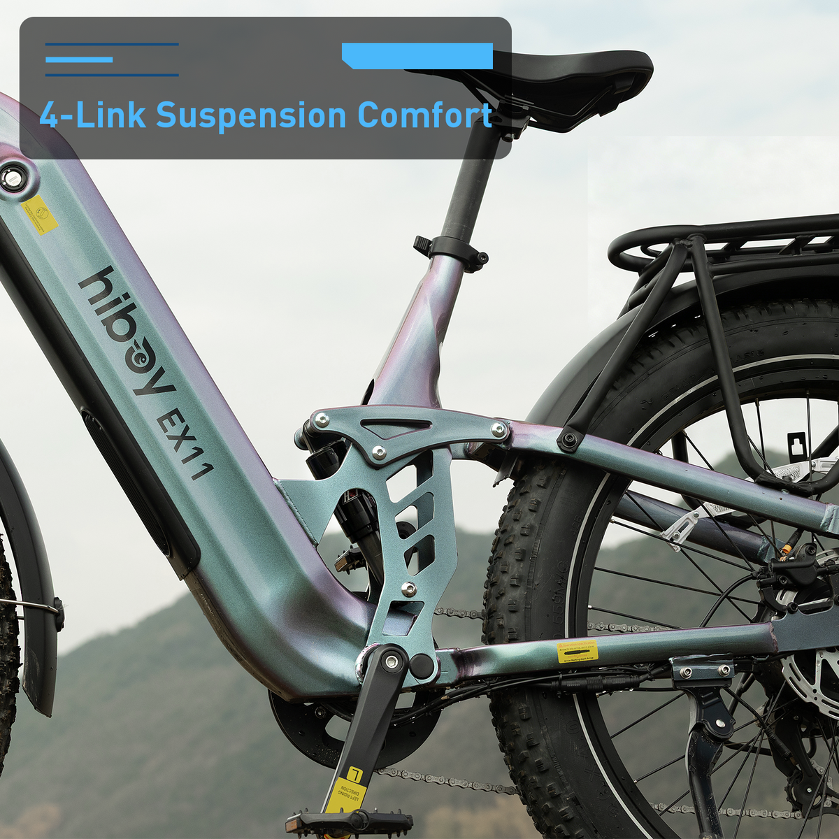 Hiboy EX11 Full Suspension Electric Bike - view 10