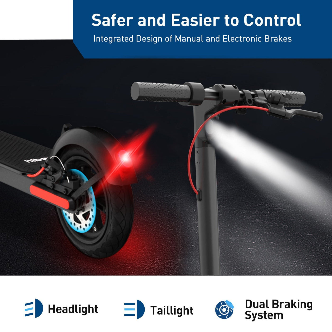 Hiboy S2R Plus Electric Scooter with Removable Battery - view 10