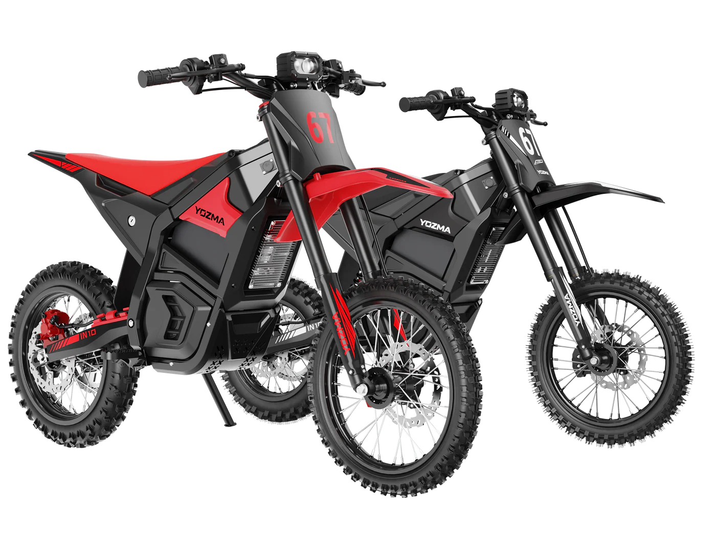 Yozma IN 10 Off-Road Electric Mini Dirt Bike For Teens & Adults
