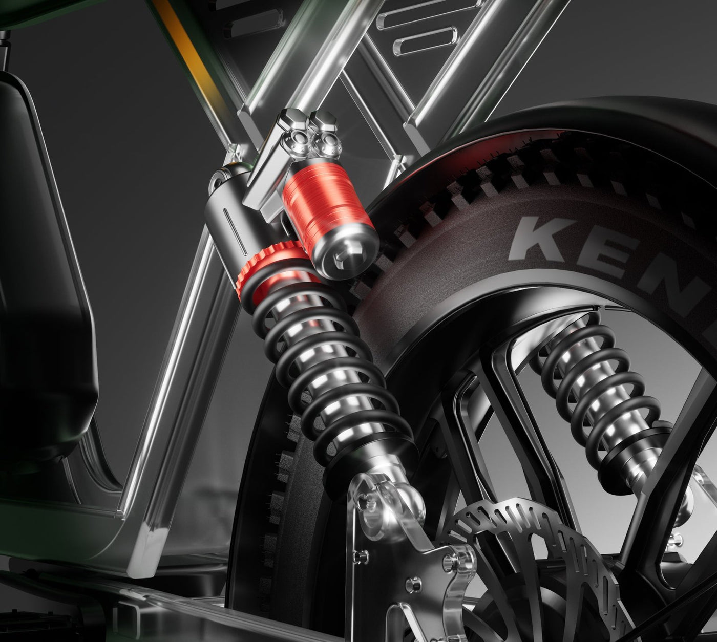 NAVEE KG05 Moped-Style Fat Tire Electric Bike - view 13