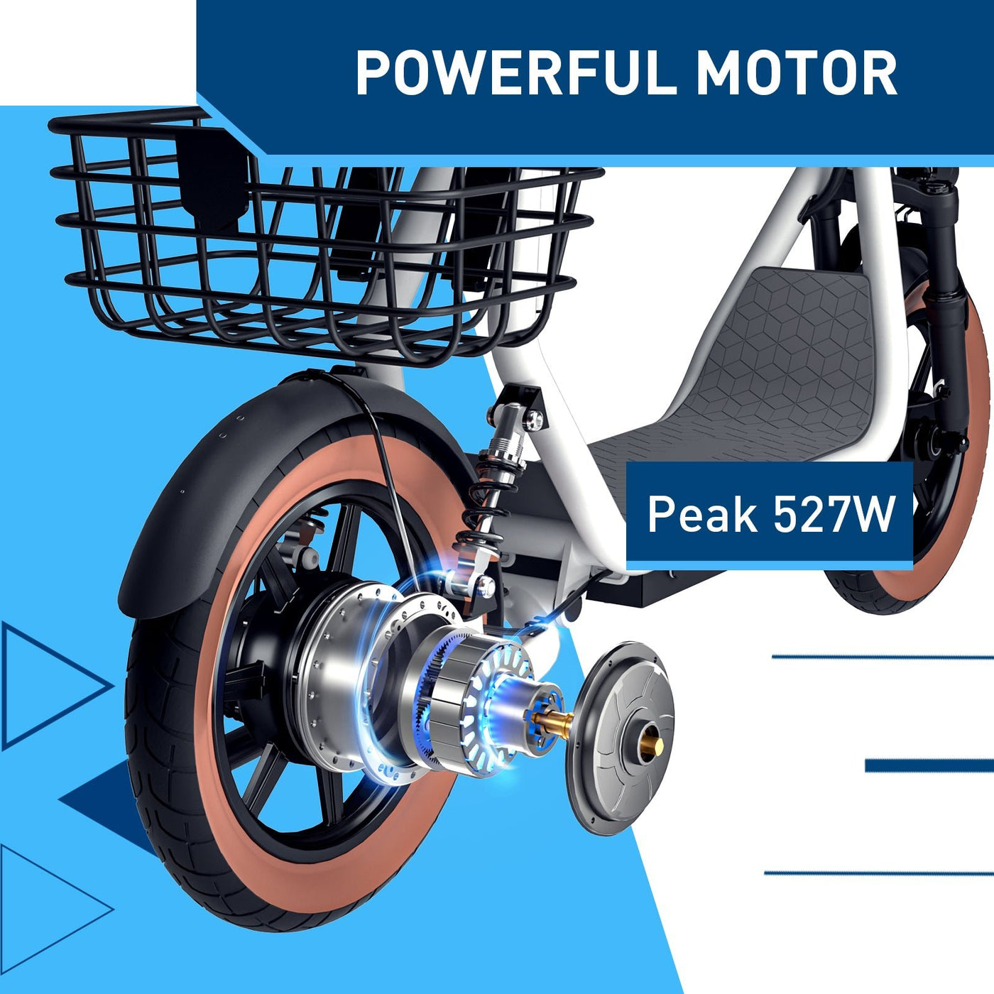 Hiboy U2 Electric Scooter with Seat - view 5