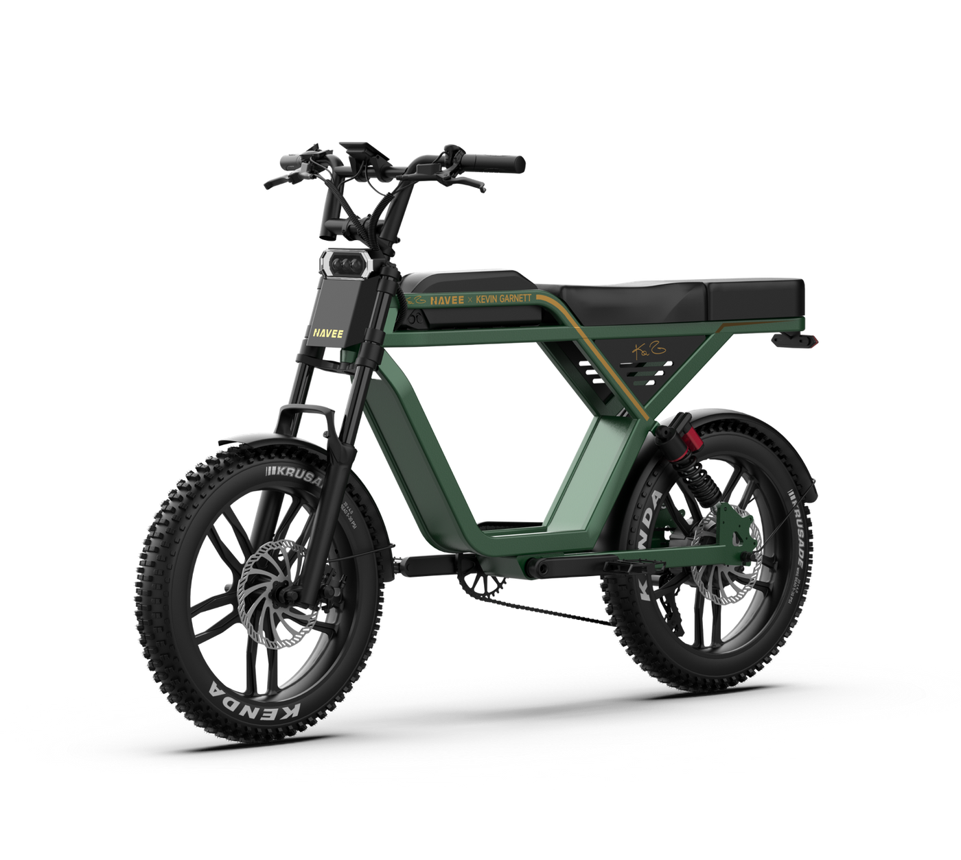 NAVEE KG05 Moped-Style Fat Tire Electric Bike - view 5