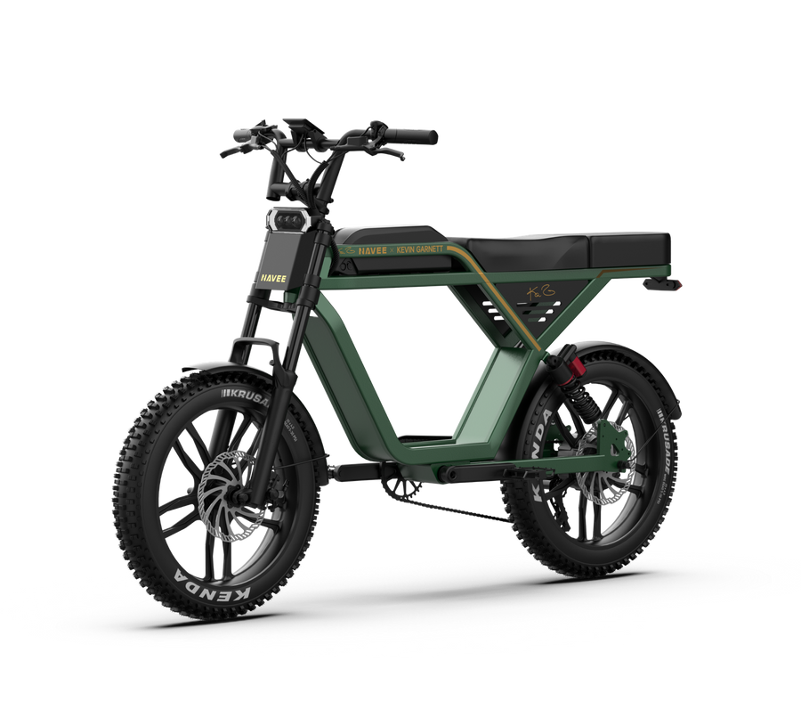 NAVEE KG05 Moped-Style Fat Tire Electric Bike - view 5